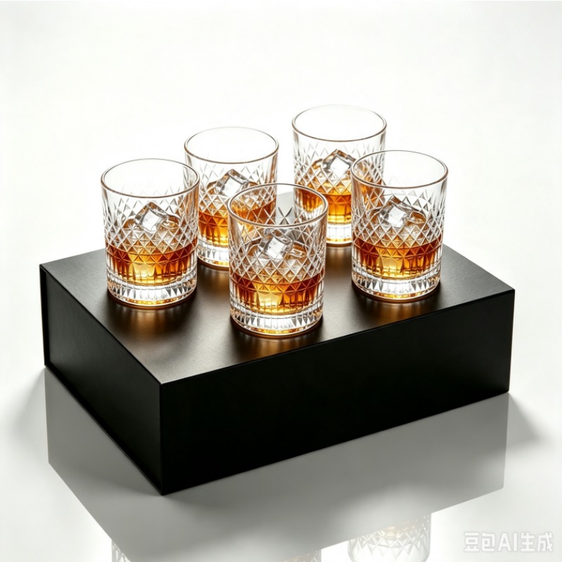 Old Fashioned Glass - 고급 상자 포장된 올드 패션드 위스키