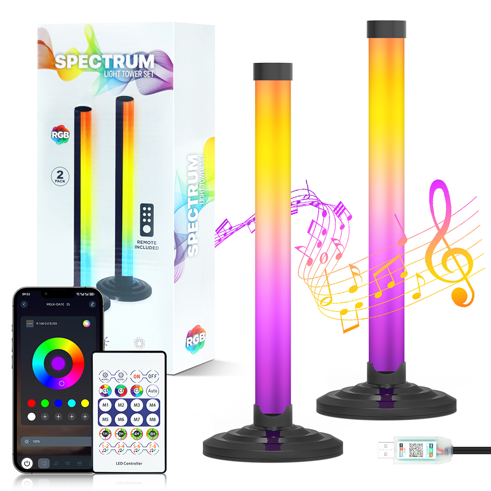 5V 스마트 LED 코너 플로어 램프 RGB 음악 동기 - Home Bar And Theater 리뷰 및 가격