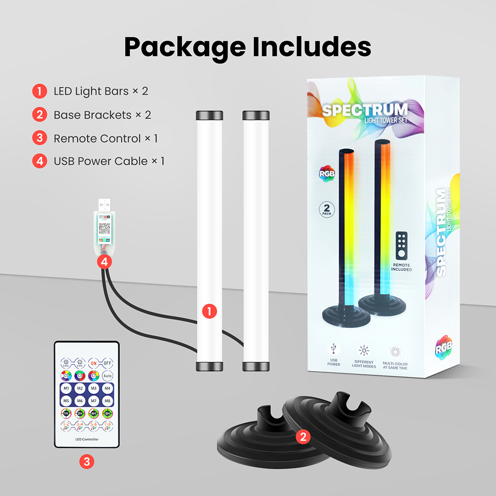5V 스마트 LED 코너 플로어 램프 RGB 음악 동기 - Home Bar And Theater 리뷰 및 가격