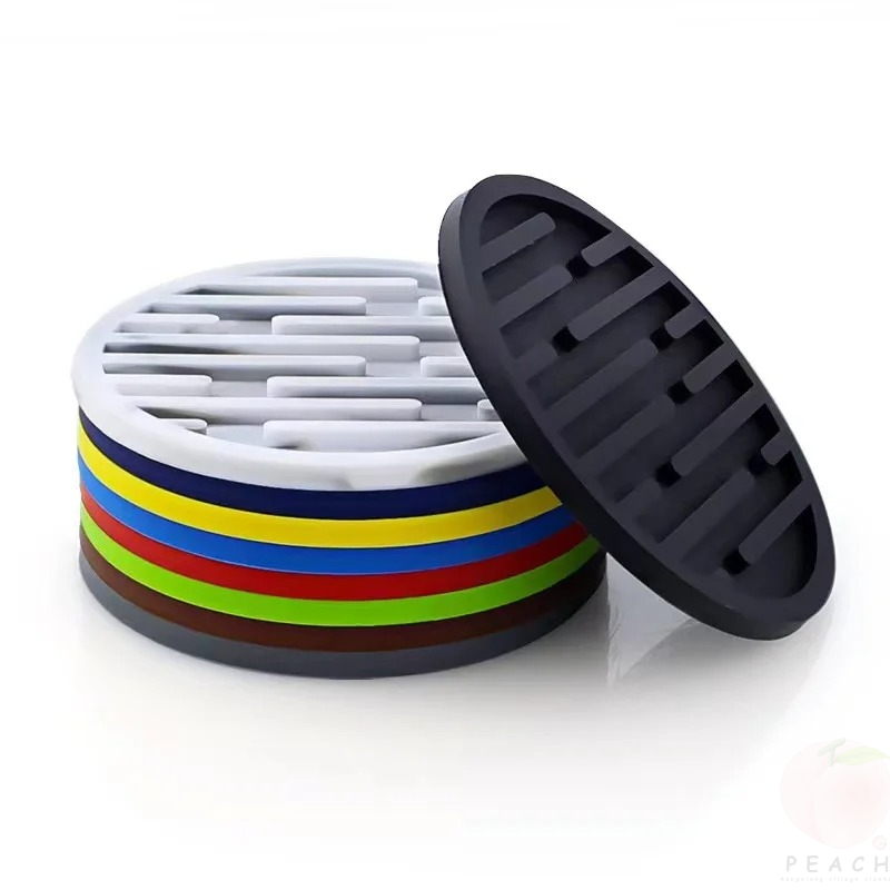 10cm 실리콘 컵 받침 라운드 내열성 고무 티 컵 매 - Bar Mat Rubber 리뷰 및 가격