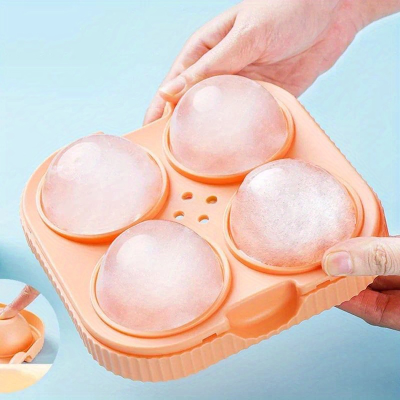 실리콘 아이스볼 메이커, 대형 6.5cm 3D 대형 원 - Ice Mold Sphere 리뷰 및 가격
