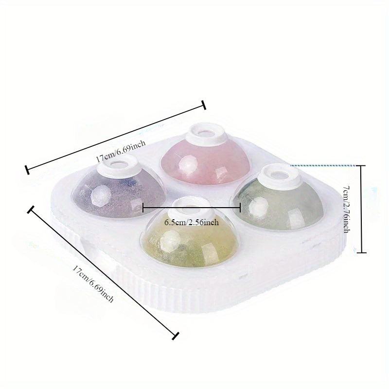 실리콘 아이스볼 메이커, 대형 6.5cm 3D 대형 원 - Ice Mold Sphere 리뷰 및 가격