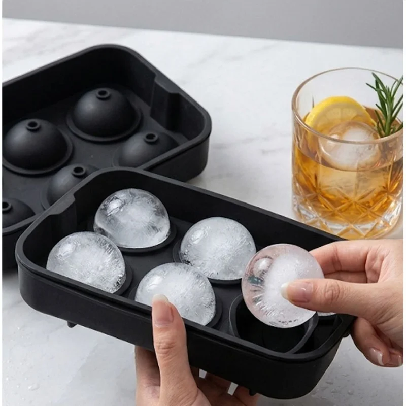 6구 아이스볼 몰드 식품 등급 실리콘 BPA 프리 누수 - Ice Mold Sphere 리뷰 및 가격