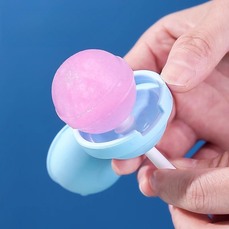 4개입 롤리팝 아이스볼 몰드 실리콘 간편 분리 수제 아 - Ice Mold Sphere 리뷰 및 가격