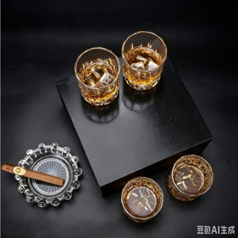 고급 상자 포장된 올드 패션드 위스키 잔 - 10온스  - Old Fashioned Glass 리뷰 및 가격
