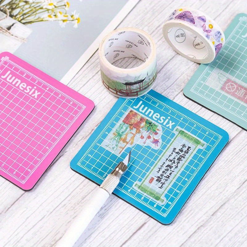 2Pcs 미니 커팅 패드 수제 모델 8x8cm 핸드 텐 - Bar Mat Rubber 리뷰 및 가격