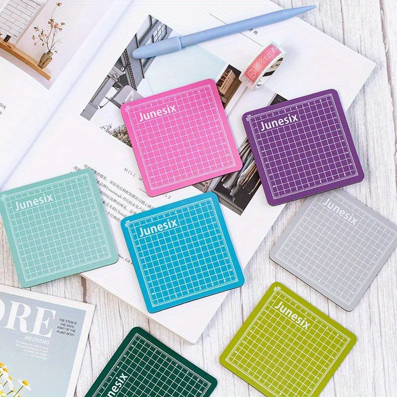 2Pcs 미니 커팅 패드 수제 모델 8x8cm 핸드 텐 - Bar Mat Rubber 리뷰 및 가격