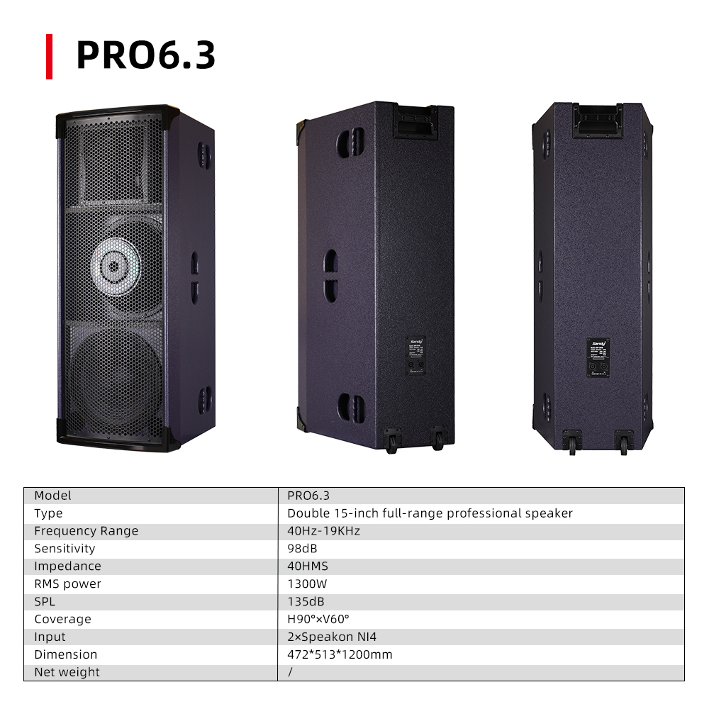 레인 PRO6.3 신제품 블랙 더블 15인치 풀레인지  - Home Bar And Theater 리뷰 및 가격